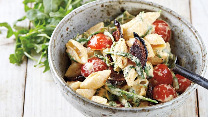 Vegan Mac & Cheese—BLT Style