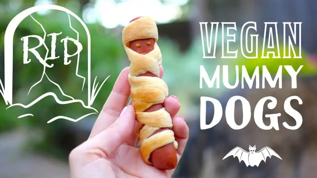 Vegan Halloween Recipe | Mummy Dogs