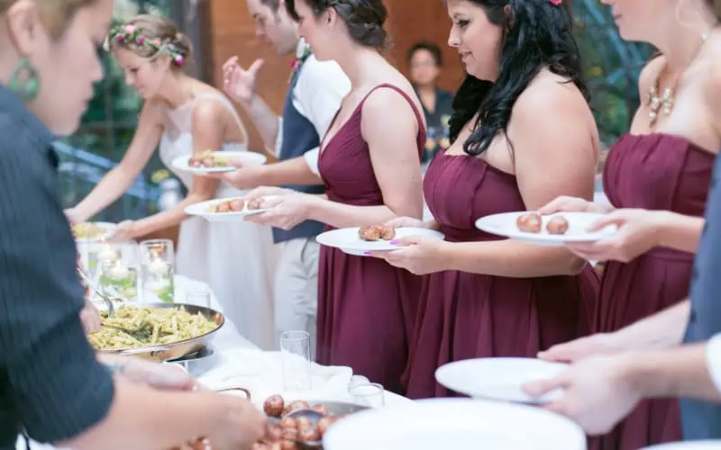 vegan wedding caterer