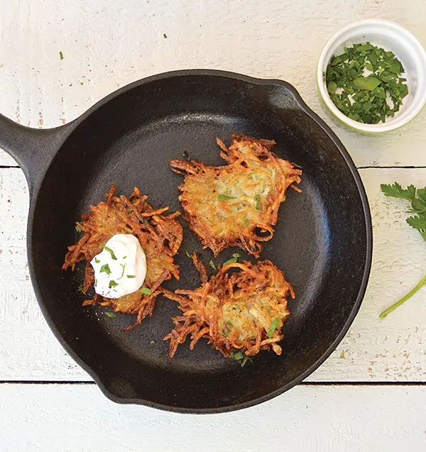 Vegan Potato Pancake Recipe (Made With Aquafaba)