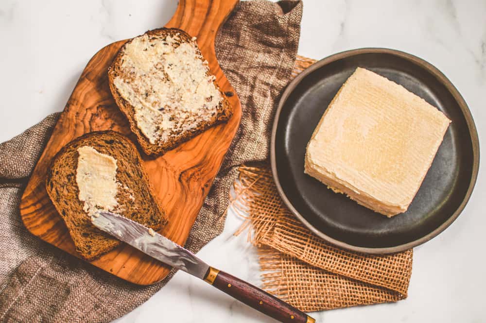 How to Make Vegan Butter (Spreadable and Butter Sticks) - Holy Cow