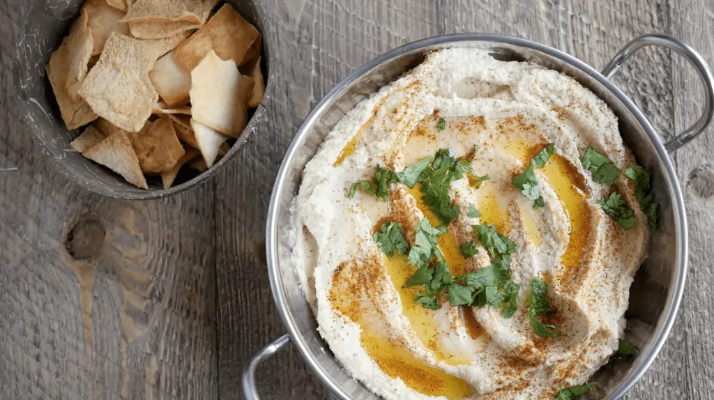 Oil-Free Hummus Recipe | WorldofVegan.com | #vegan #hummus #recipe #vegetarian #healthy