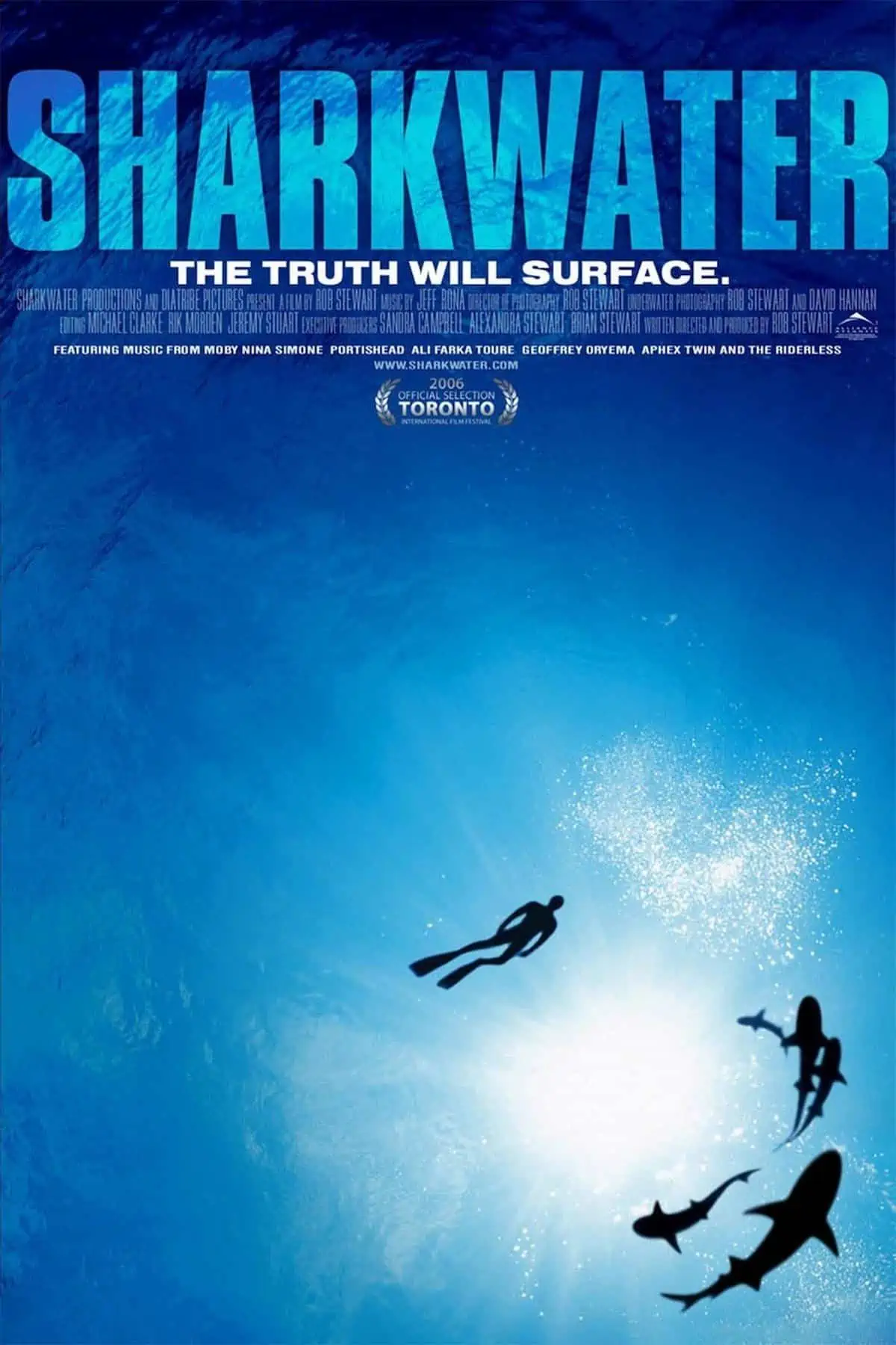 Poster for the documentary Sharkwater.