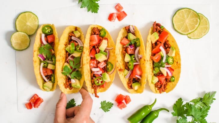 Meat Lover’s Beefy Vegan Tacos