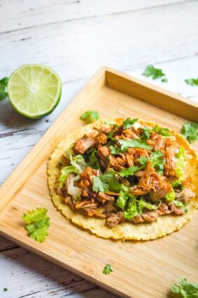 Jackfruit Tostadas | World of Vegan