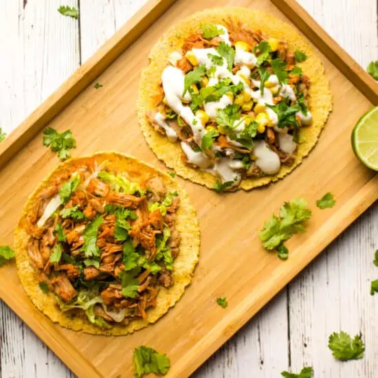 Jackfruit Tostadas | World of Vegan