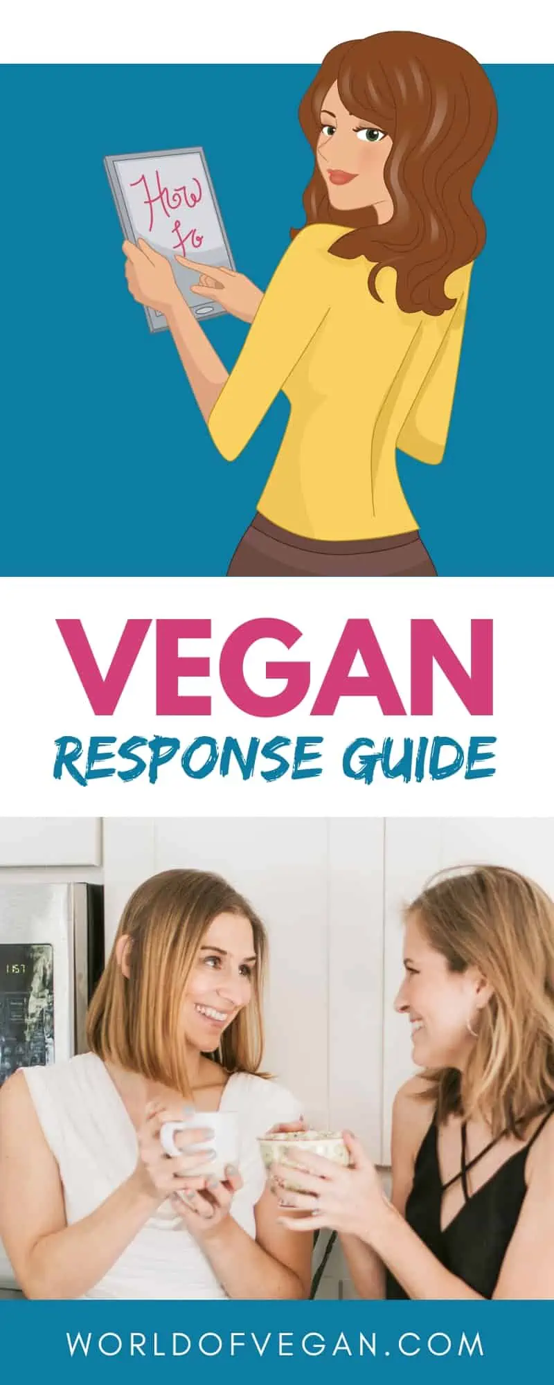 Vegan Guide to Responding to All Those Pesky Comments | WorldofVegan.com | #vegan #vegetarian 