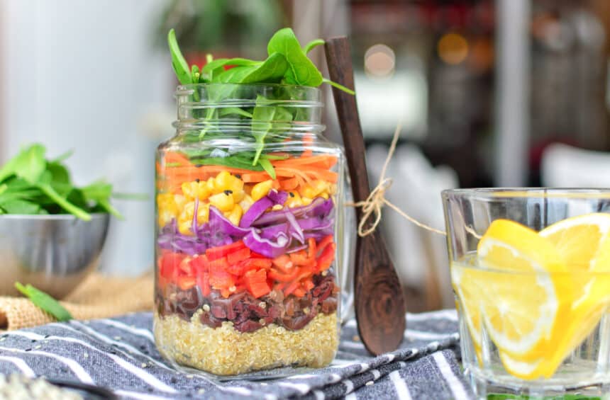 mason salad jar recipes.