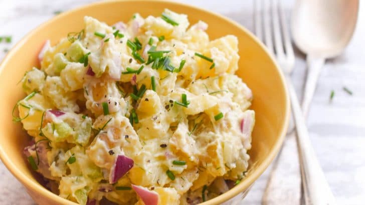 Vegan Potato Salad -spring vegetarian recipes