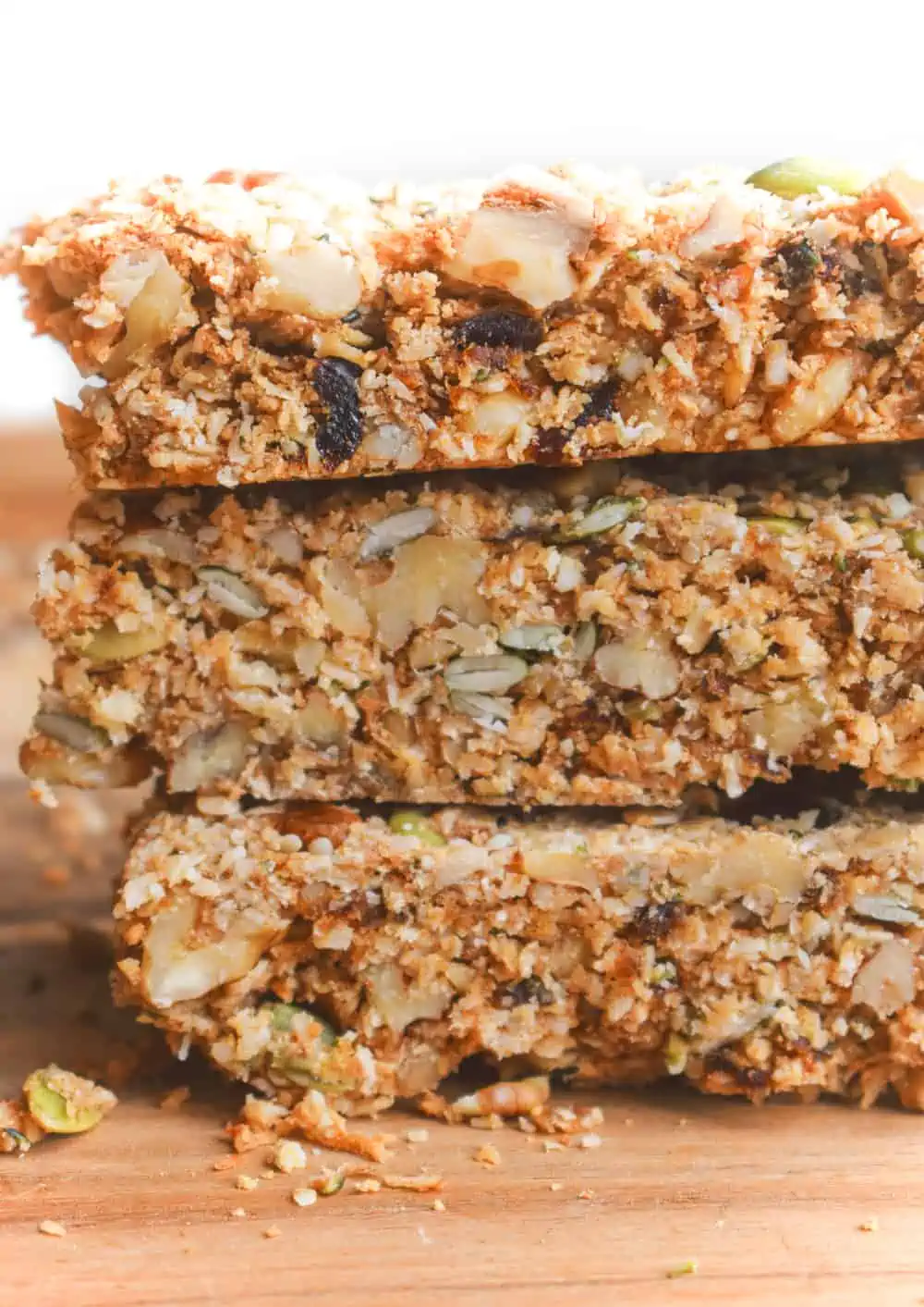 Homemade Granola Bars | Healthy Snack On The Go | World of Vegan | #granola #bars #snack #vegan #breakfast #fall #worldofvegan