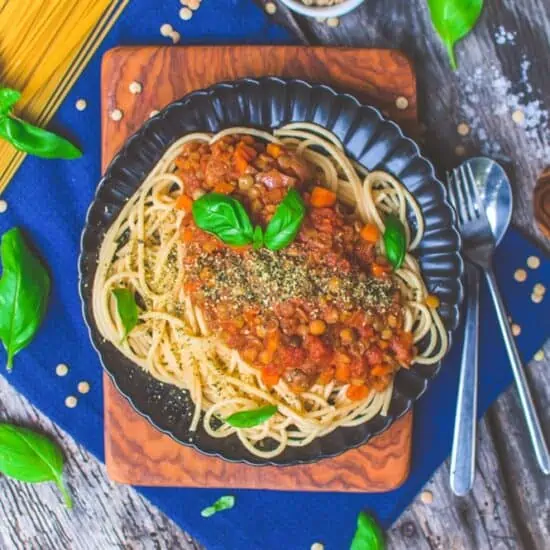 Vegan Lentil Bolognese Pasta Recipe | Protein-Packed Sauce | World of Vegan | #bolognese #vegan #sauce #pasta #protein #italian #dinner #worldofvegan