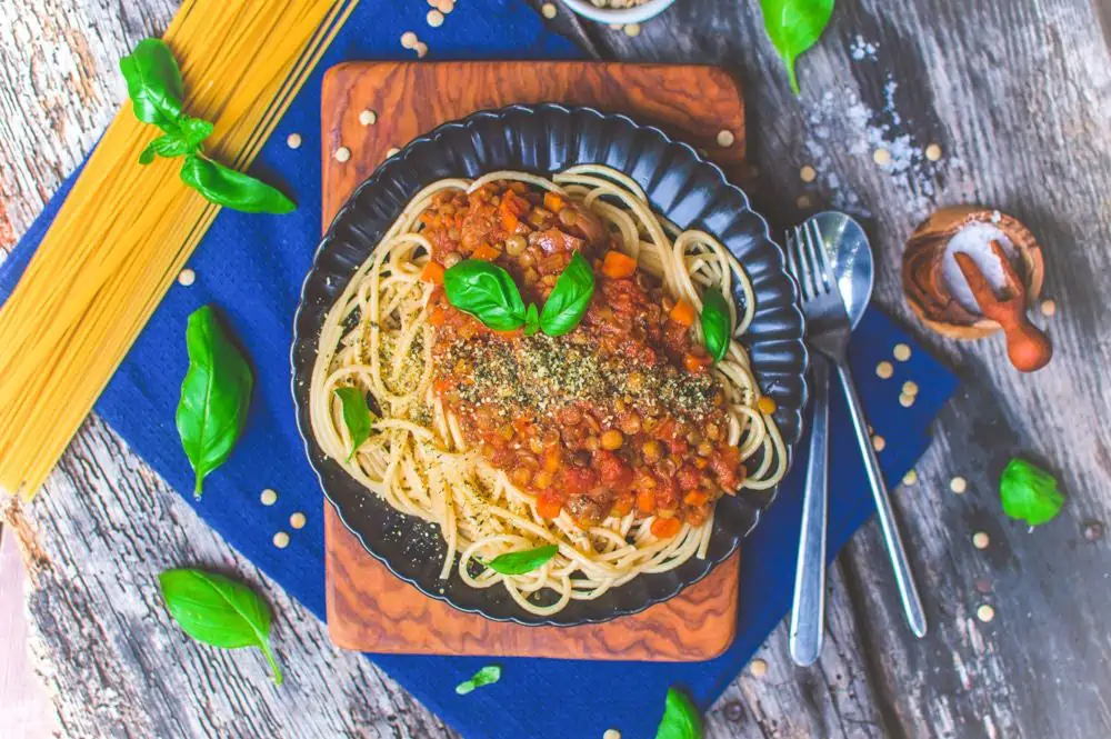 Easy Lentil Bolognese