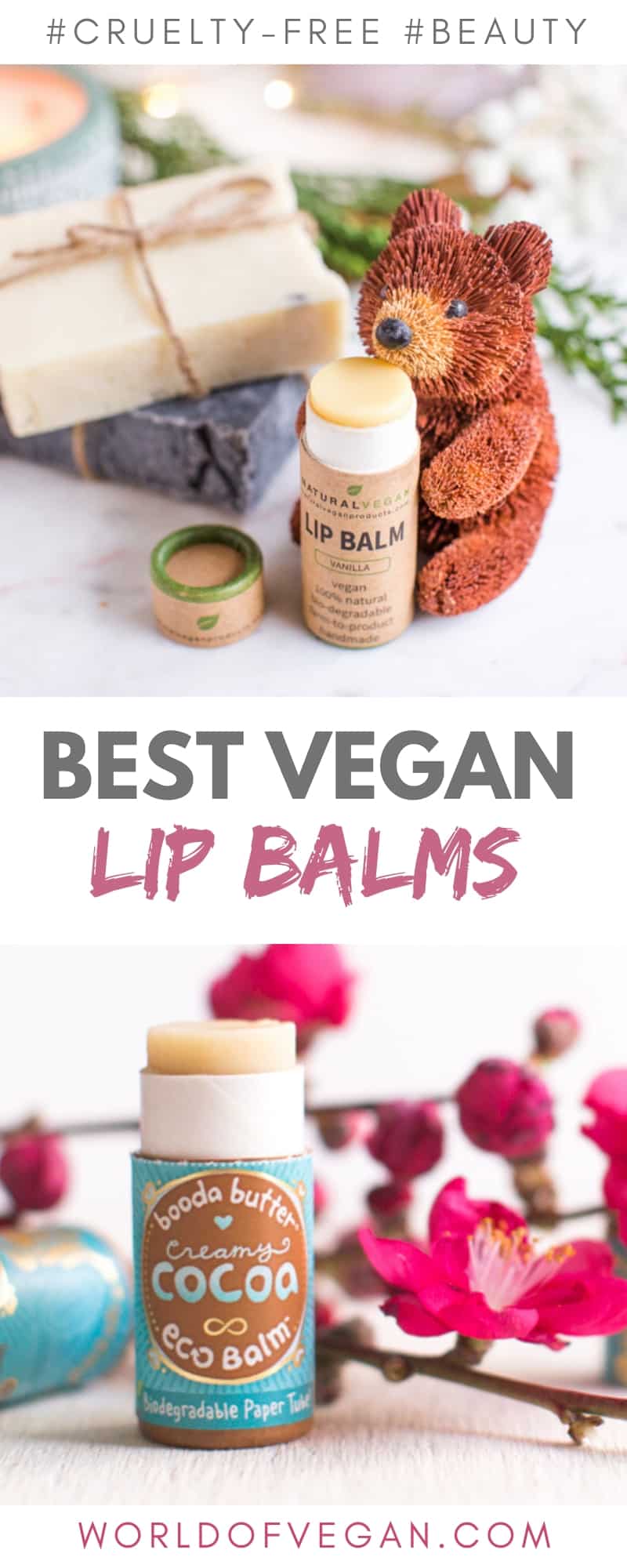 Guide to Vegan Lip Balms | World of Vegan | #beauty #crueltyfree #vegan #guide #products #worldofvegan