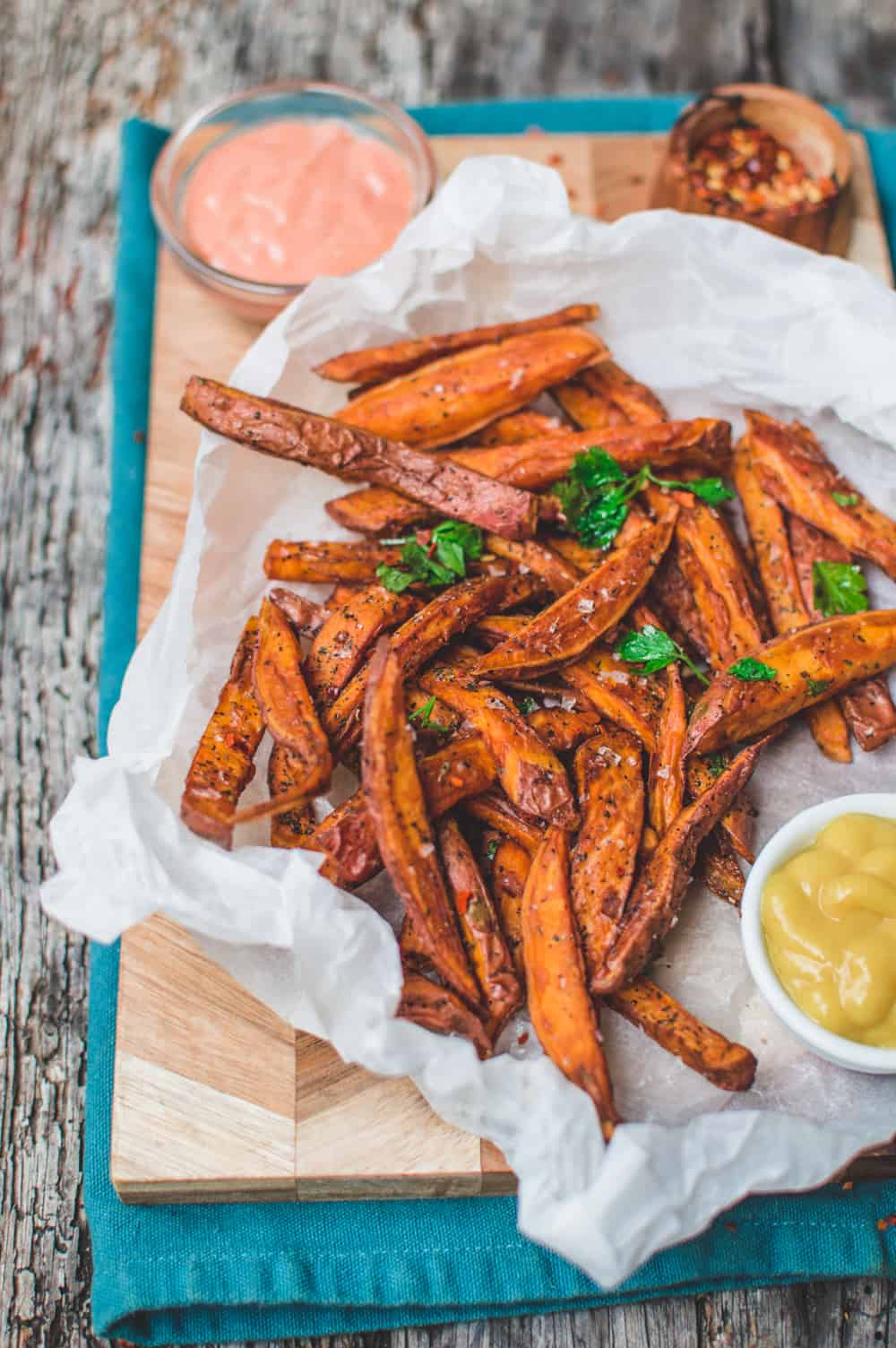 The Perfect Sweet Potato Fries Recipe | World of Vegan | #sweet #potato #fries #side #worldofvegan