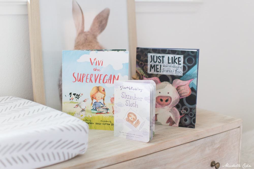 Vegan Kids Books vivi the super vegan and slumberkins slumber sloth book