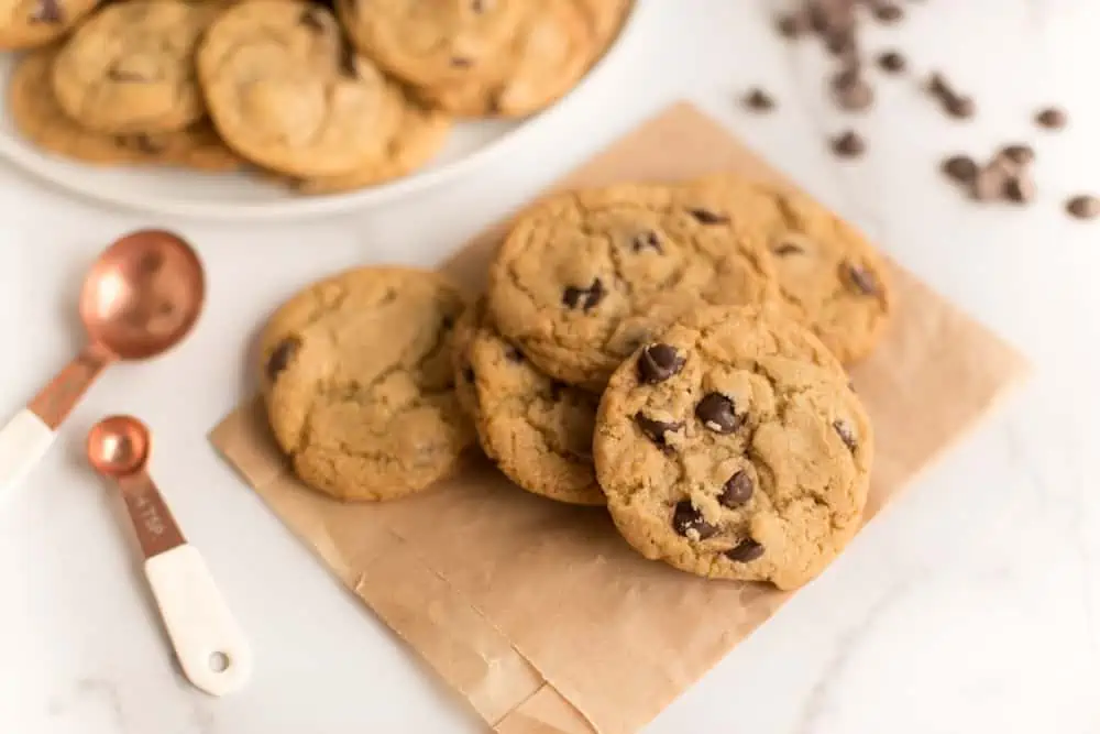 Super-Easy Vegan Chocolate Chip Cookies