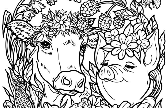 free drawing pictures for kids coloring pages