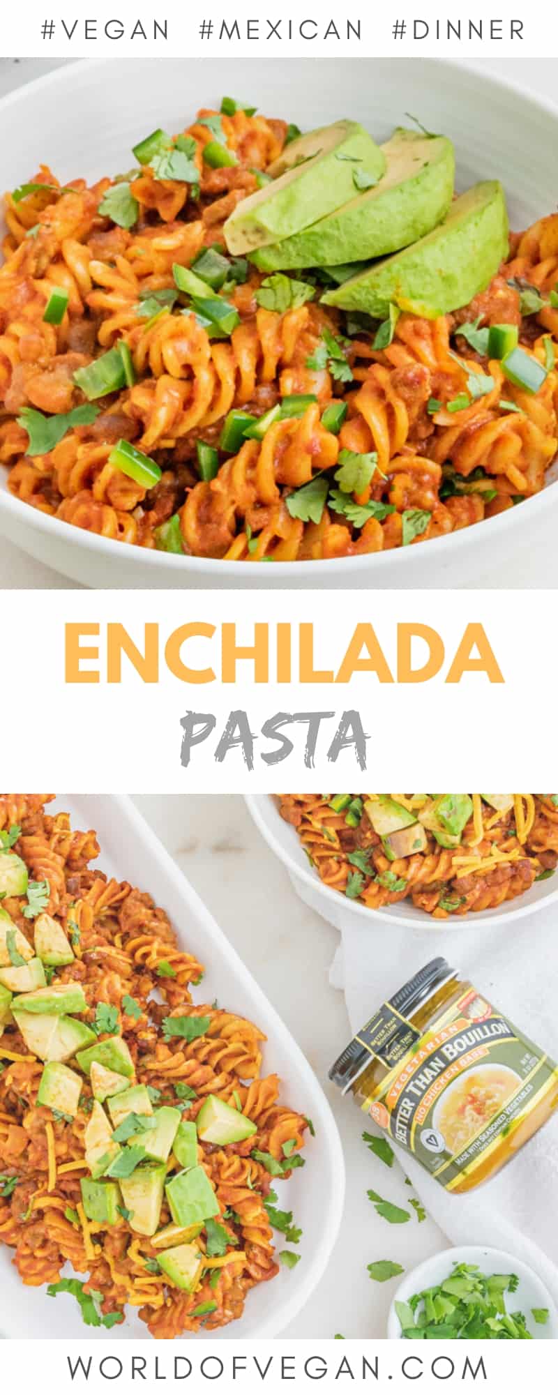 How to Make Vegan Enchilada Pasta Photo