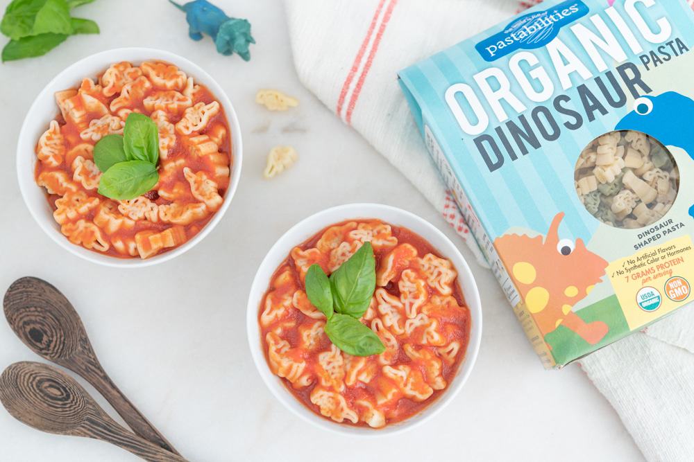 Dinosaur Pasta Salad