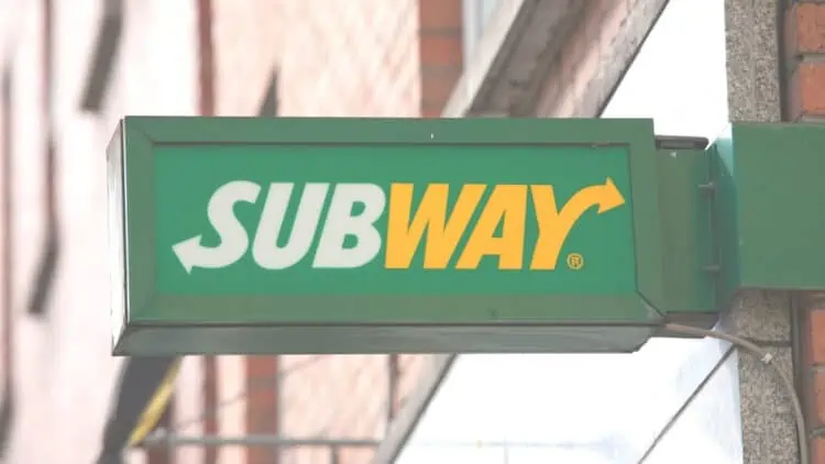 How to Eat Vegan at Subway Sign