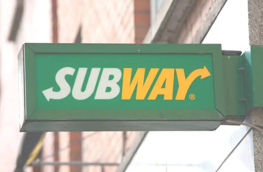 How to Eat Vegan at Subway Sign