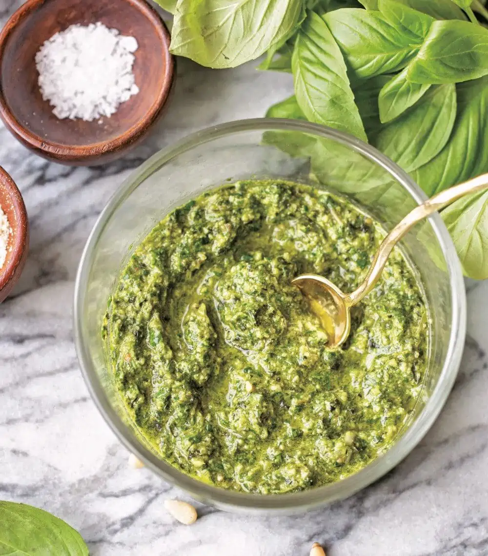 Easy Vegan Pesto Bowl