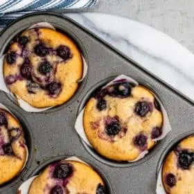Vegan Blueberry Muffins Recipe Photo