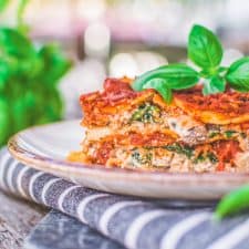 Vegan Lasagna With Tofu Ricotta-image