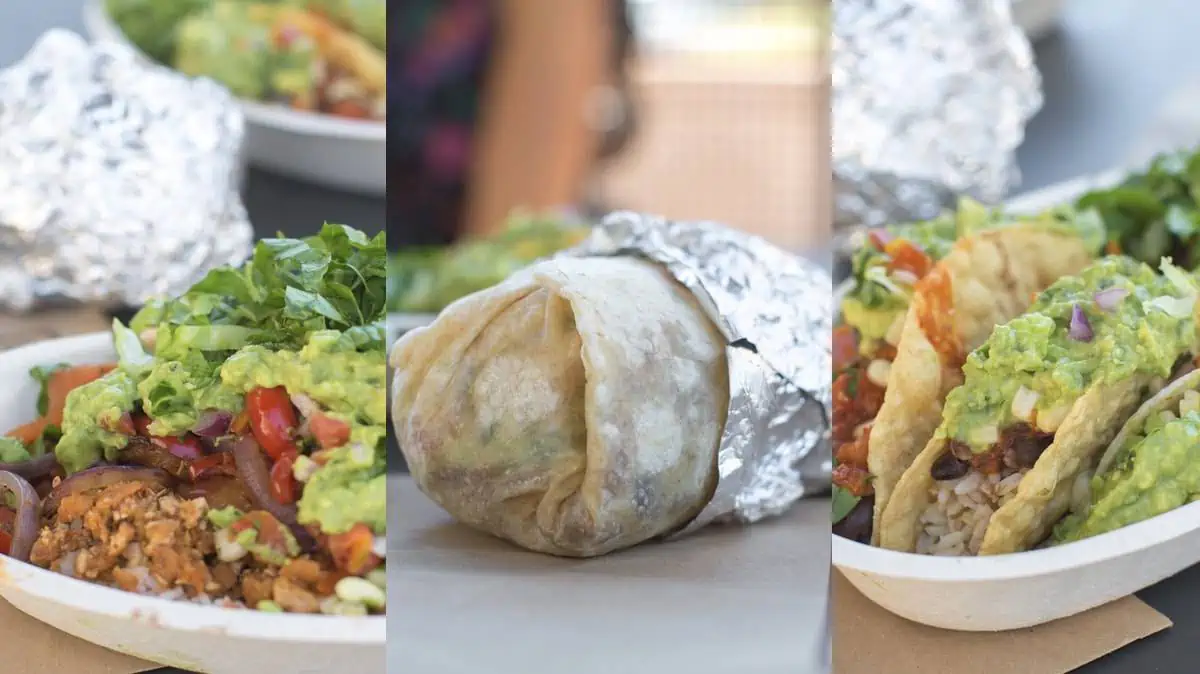 Vegan Meals at Chipotle You Can Order—Burrito Tacos and Salad Bowl