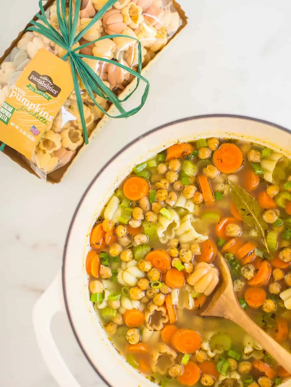 Vegan Chicken Noodle Soup With Pastabilities Pumpkin Pasta