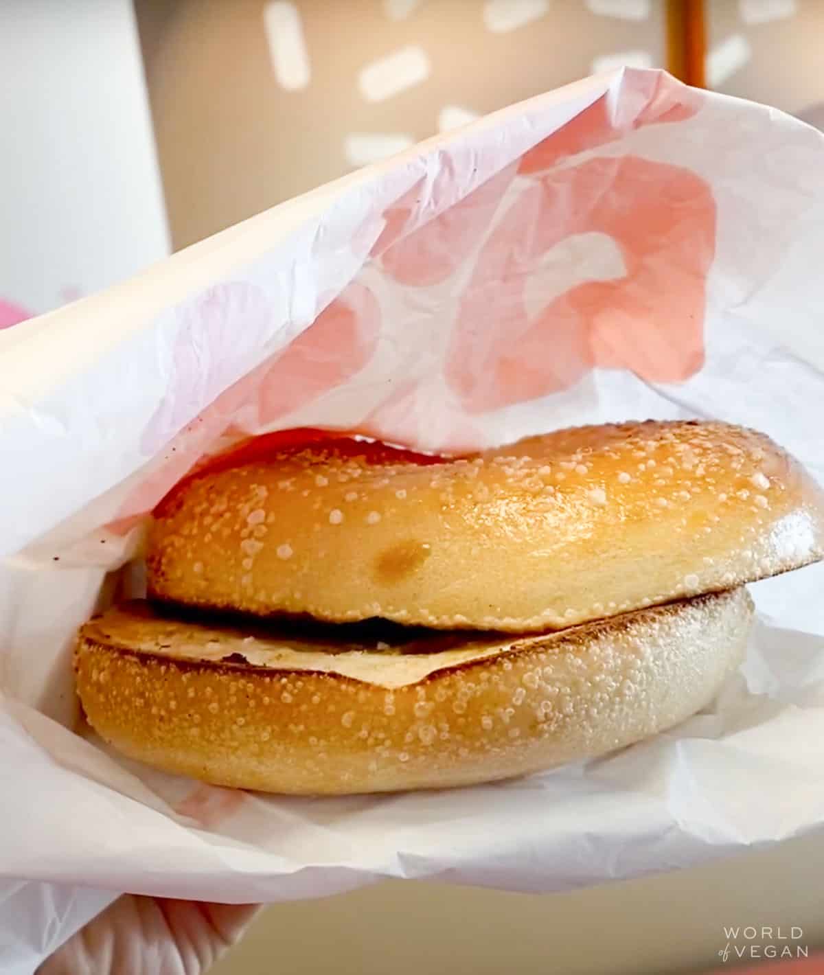 plain bagel from dunkin donuts