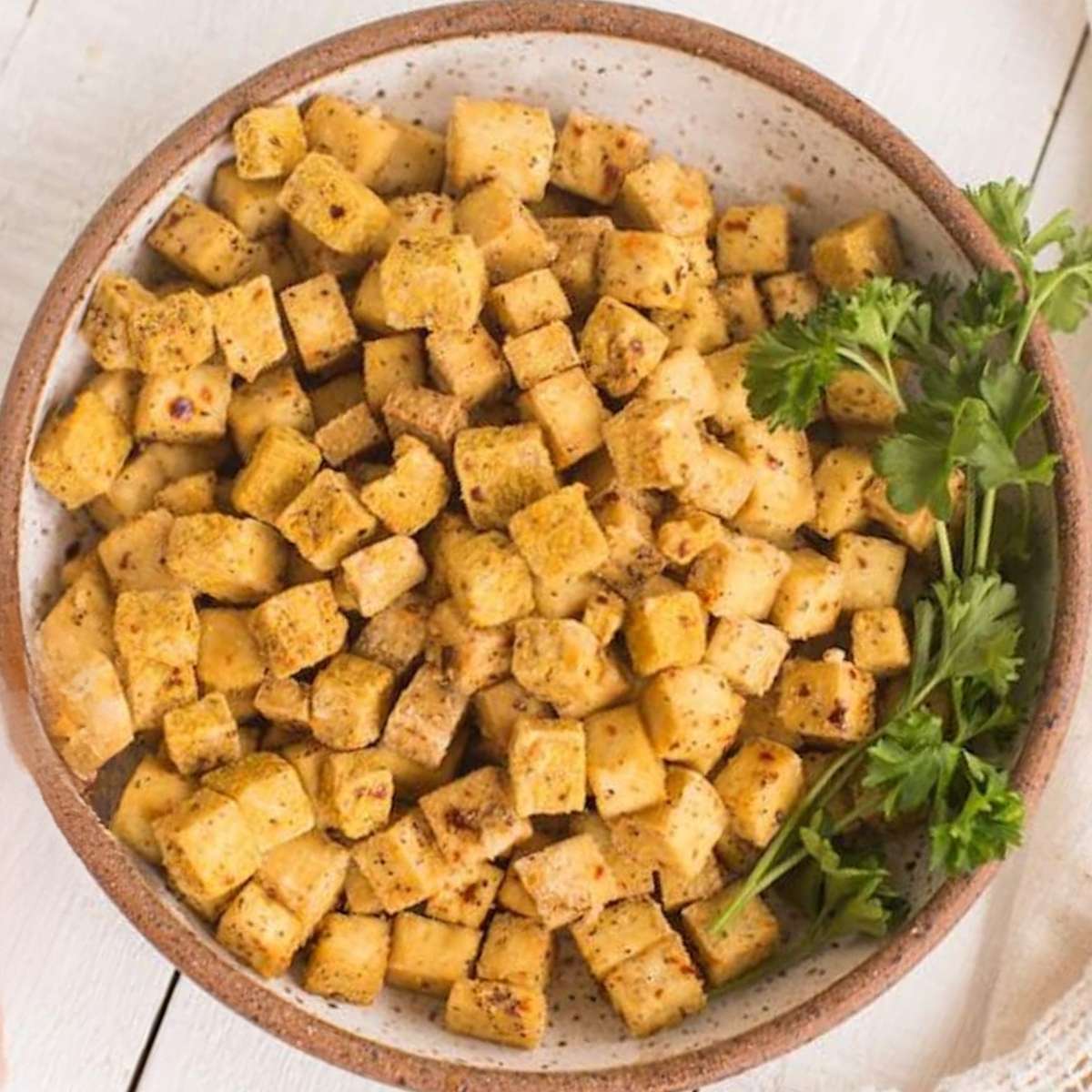 Air Fryer Tofu Nuggets