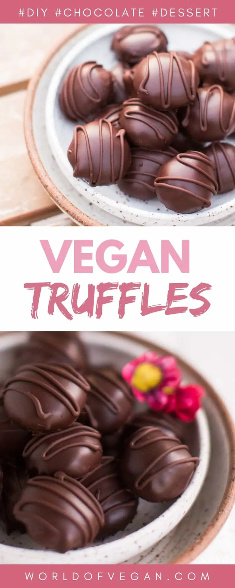 Homemade Vegan Chocolate Truffles Recipe