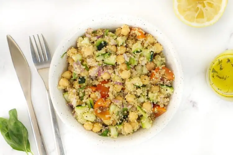 Arugula Quinoa Salad with Butternut Squash