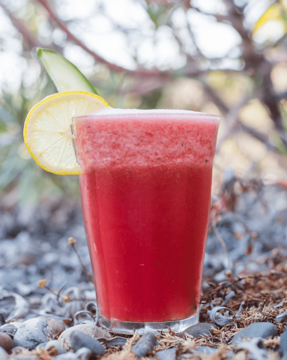 Watermelon Cooler Summer Drink Recipe