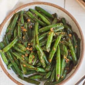 Sizzling Green Beans with Garlic Recipe