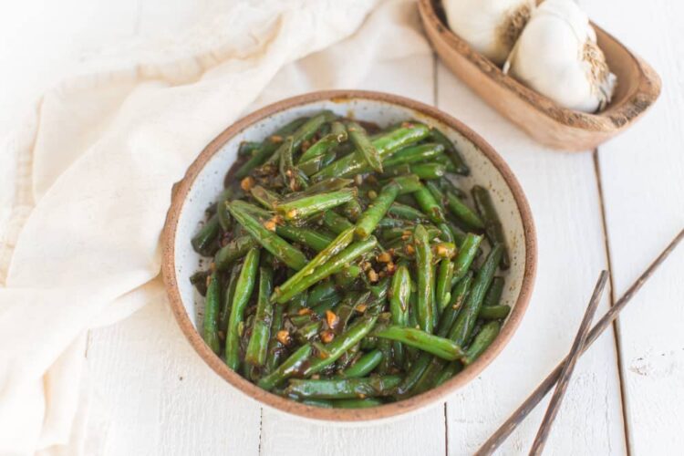 Sizzling Chinese Green Beans