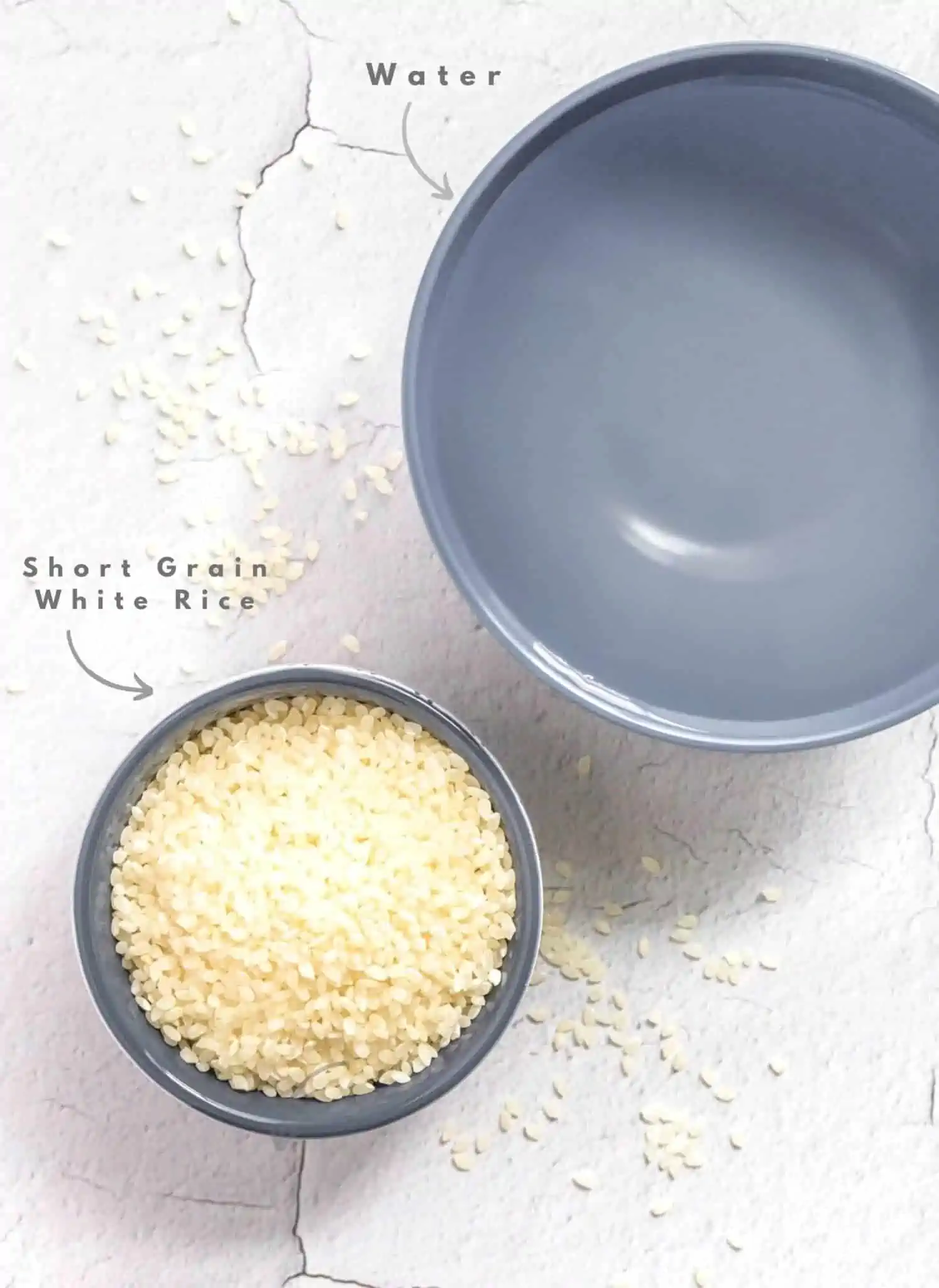 How to Cook Short Grain White Rice Sticky Rice Ingredients