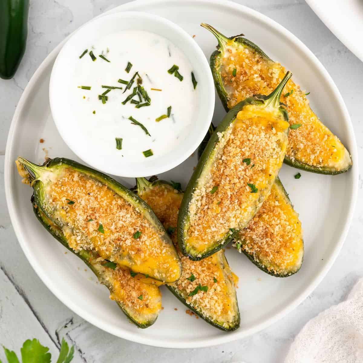 Vegan Jalapeño Poppers