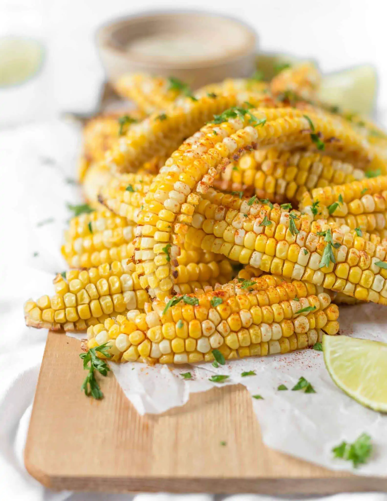 Easy Vegan Air Fryer Corn Ribs Recipe