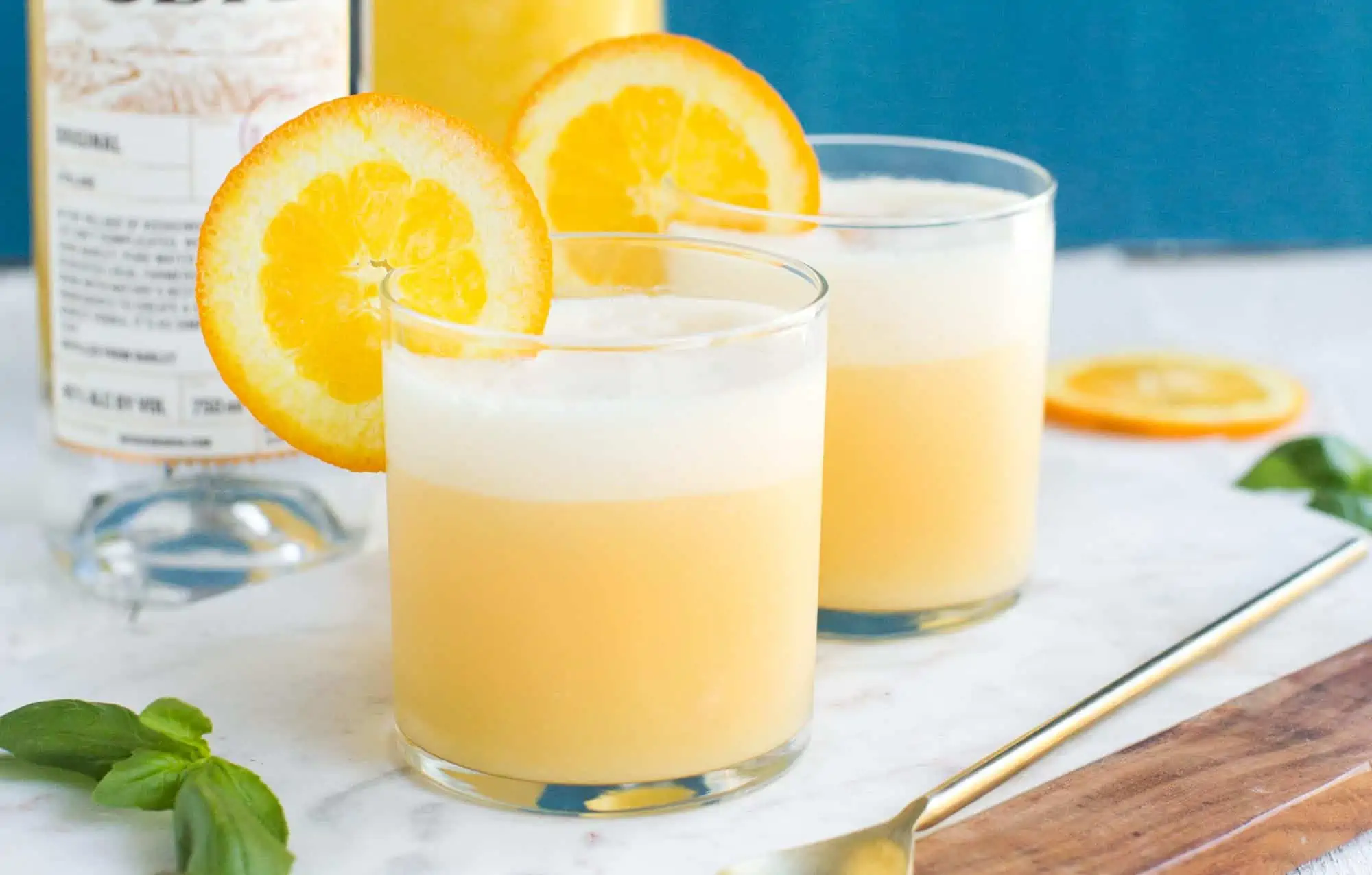 Vegan Orange Creamsicle Cocktail