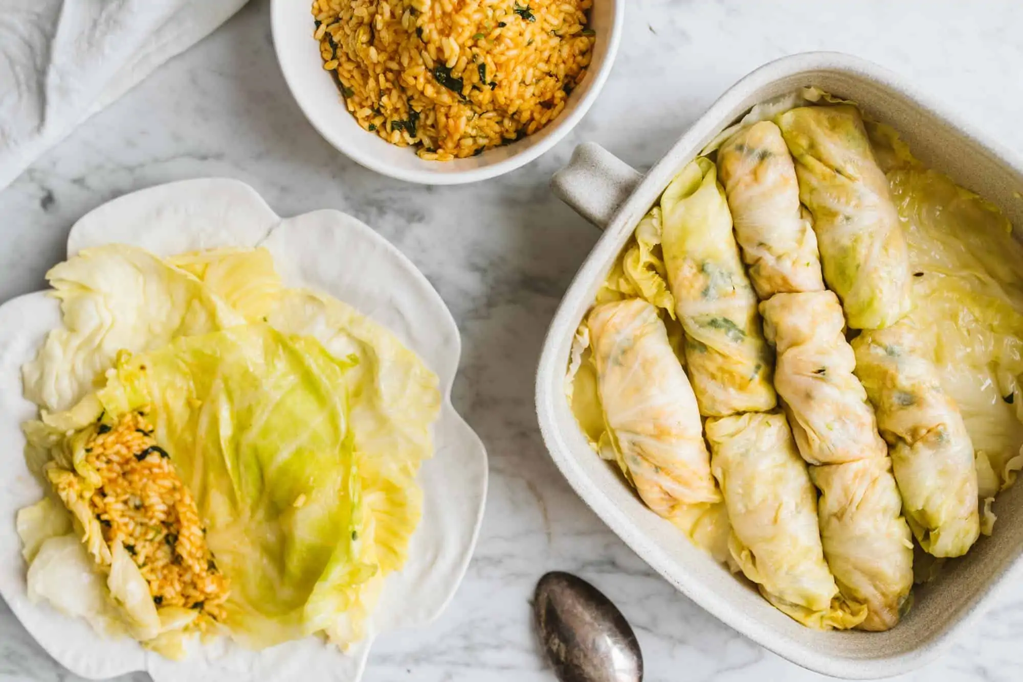 Vegan Stuffed Cabbage Rolls