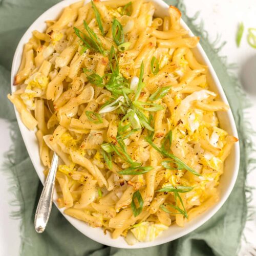 Vegan Cabbage and Noodles Recipe-5