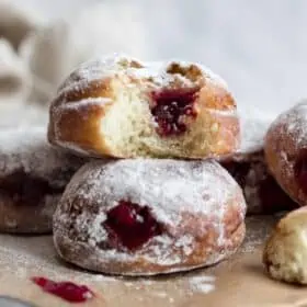 Vegan Sufganiyot Jewish Donuts for Hanukkah