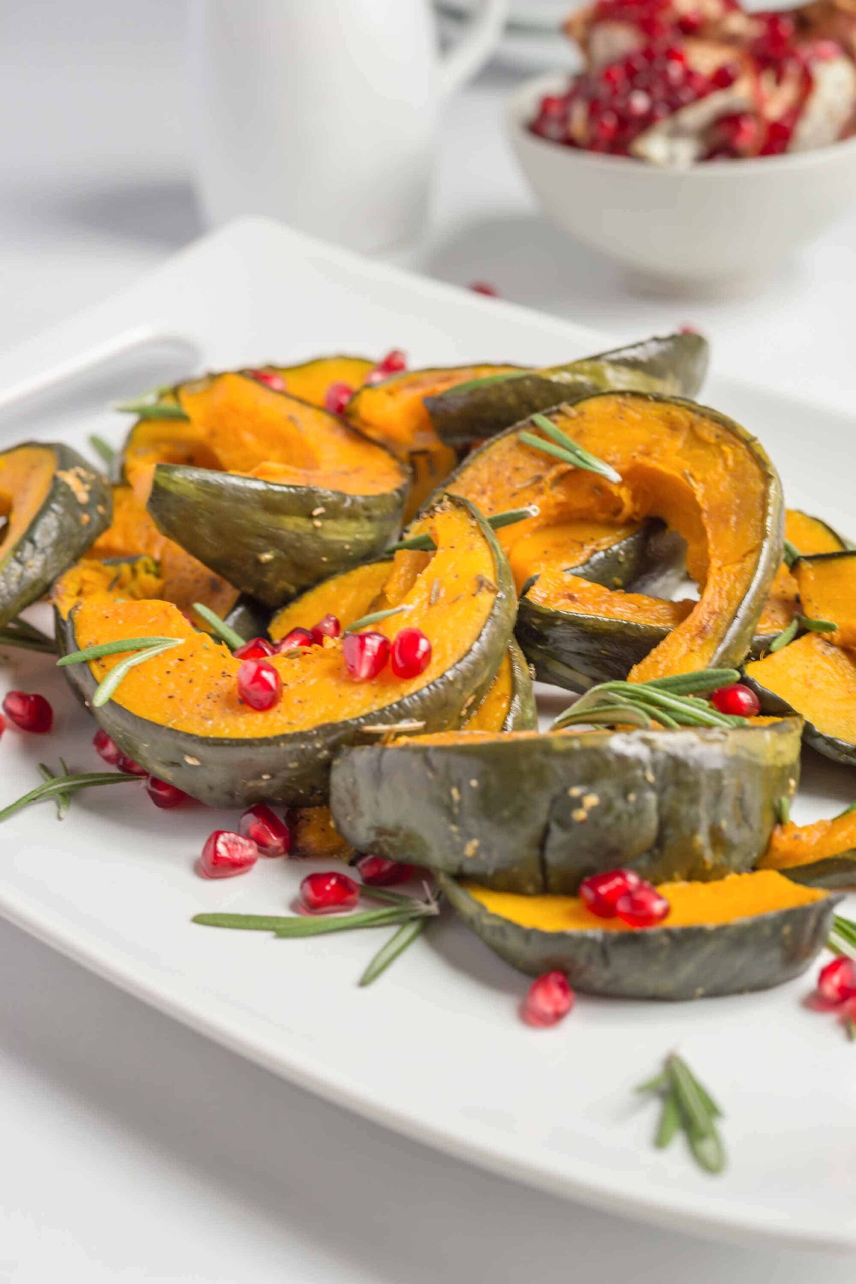 Air Fryer Kabocha Squash Vegan Thanksgiving Recipe