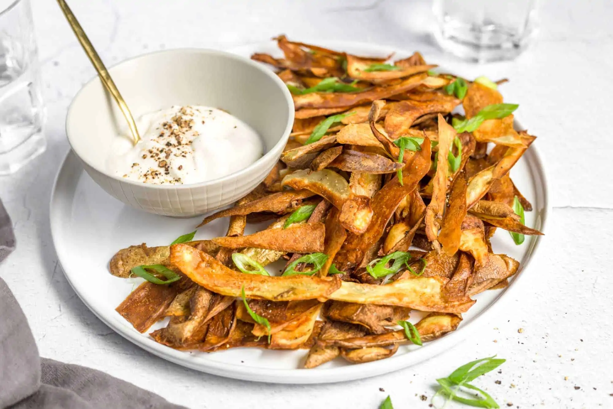 Crispy Potato Skin Chips