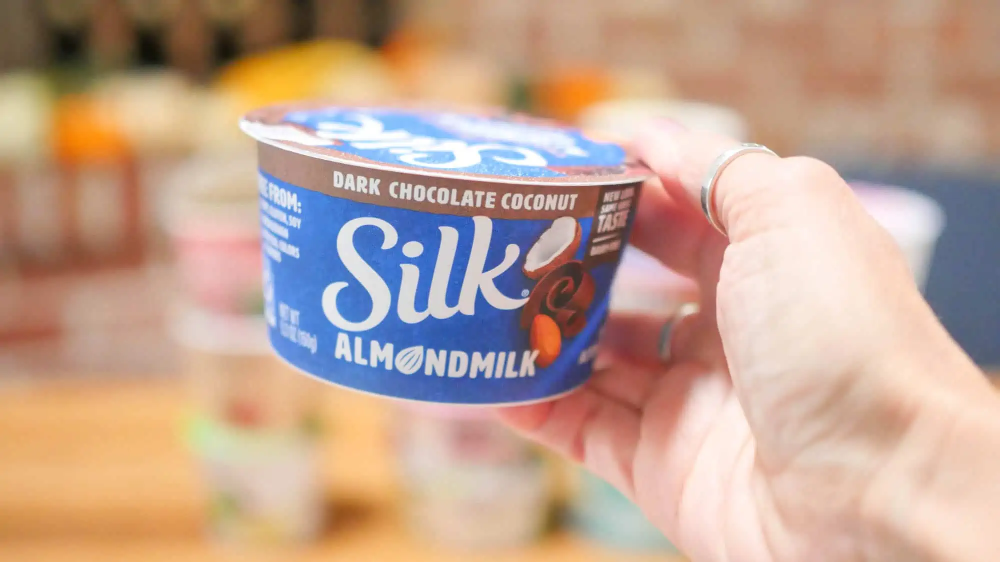 Silk Chocolate Almondmilk Yogurt.