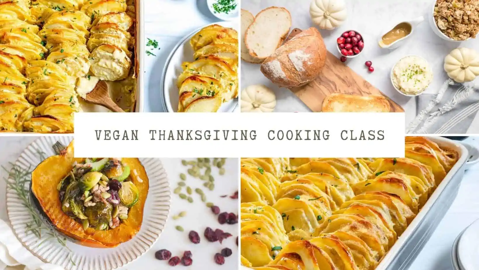 Vegan Thanksgiving Cooking Class