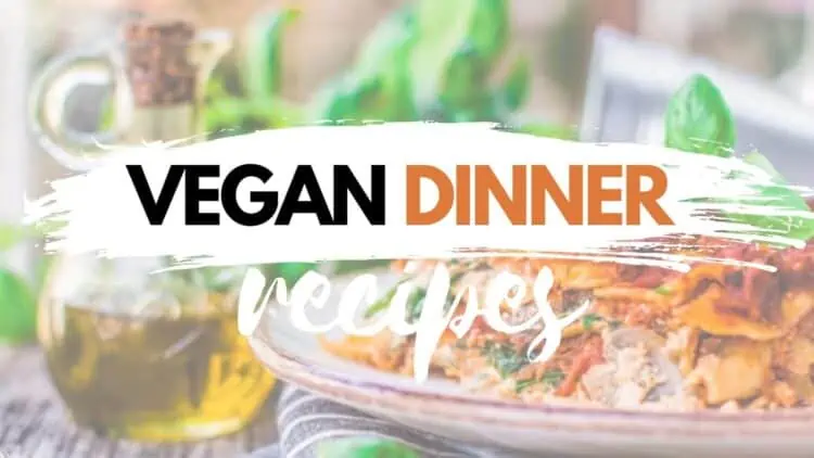 The Best Easy Vegan Dinner Recipes {Vegetarian & Dairy-Free}