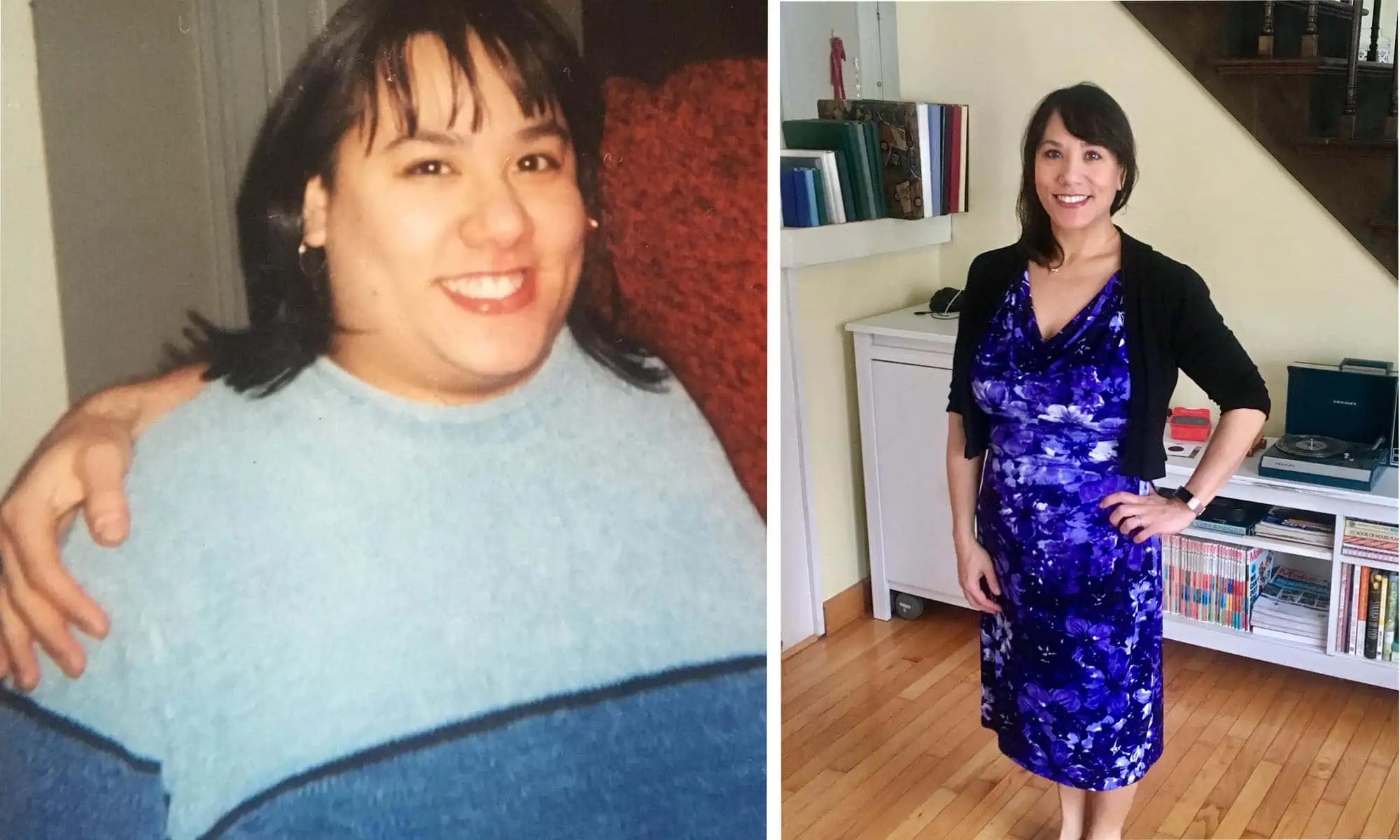 Gina House 100 Pounds Weight Loss Before and After Photos Eating Plant Based Unprocessed Vegan